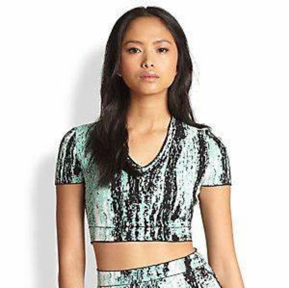 ๐ฅณHP๐ฅณ NWT, BCBGMaxAzria Abia Sweater in Aqua Combo - Picture 7 of 12